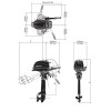 Лодочный мотор TOHATSU MFS5D DS